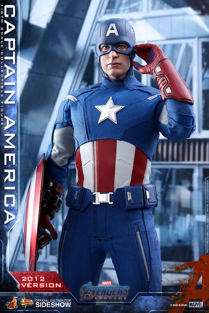Hot Toys Avengers Endgame Captain America 2012 1 6 Figur Q3 2021 Collectables Ch