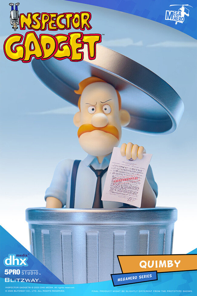 Blitzway: Inspector Gadget "Quimby" 1/12 PVC Figur (Q1/2021