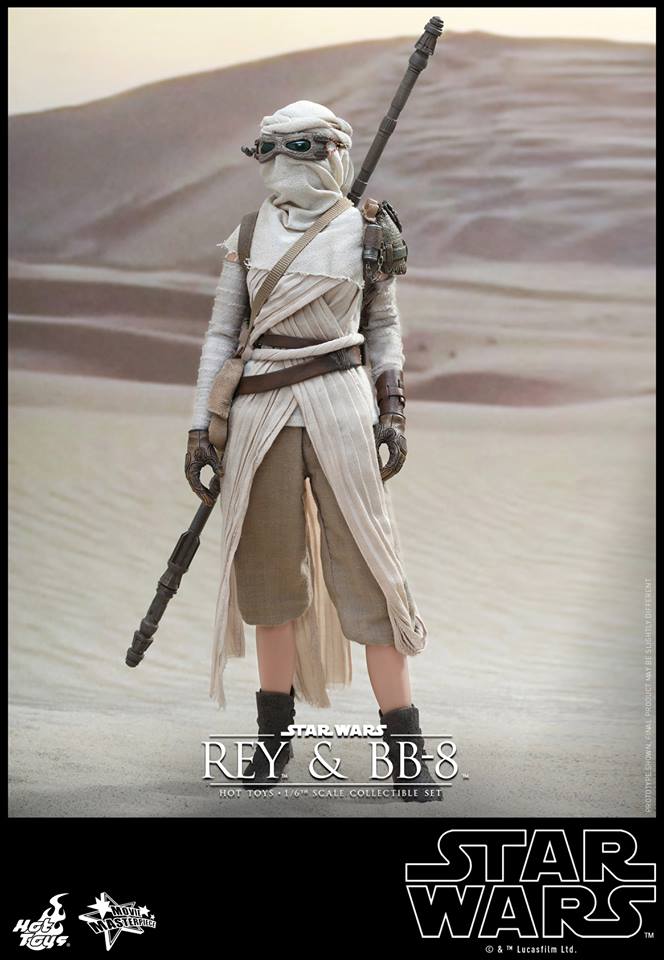 Hot Toys: Star Wars - The Force Awakens "Rey & BB-8" 1/6 Scale Figuren ...