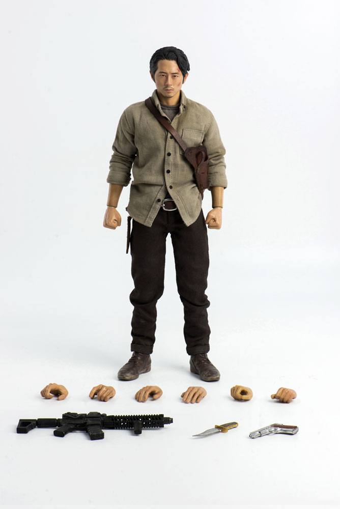 Threezero The Walking Dead Glenn Rhee 16 Actionfigur Collectablesch 7085