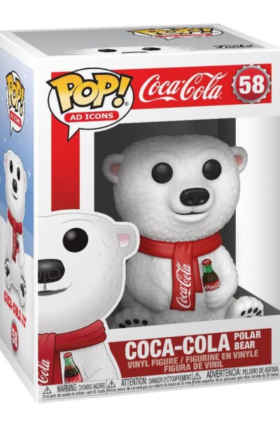 Funko: Coca-Cola POP! "Coca-Cola Polar Bear" Icons Vinyl Figur