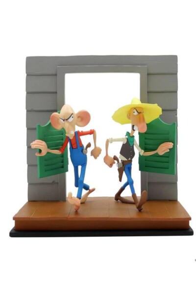LMZ: Lucky Luke "The Rivals of Painful Gulch" BANG BANG! Collection Statue (auf Anfrage)