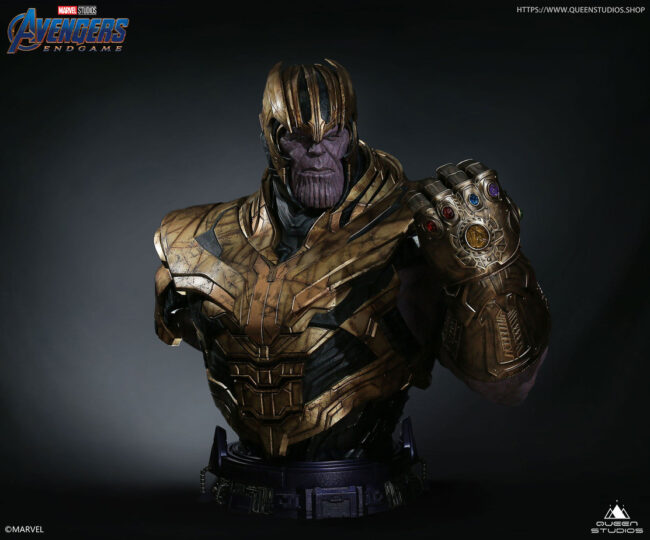 Buste-Thanos-Lifesize-Queen-Studios