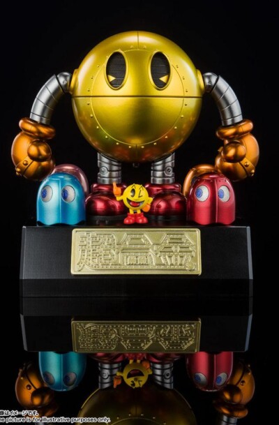 Bandai Tamashii Nations: Pac-Man "Pac-Man" Chogokin Diecast Modell