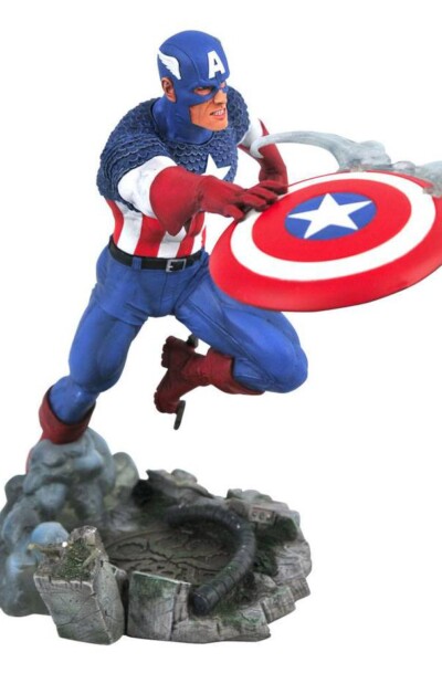 Diamond: Marvel Comic`s "Captain America" Gallery PVC Statue