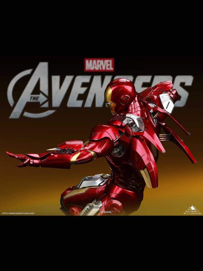 Statuette-Iron-Man-Mark-7-1-4-Queen-Studios-15