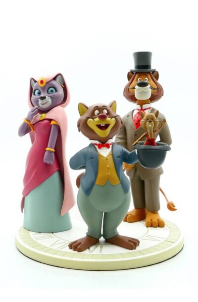 LMZ: Um die Welt mit Willy Fog "Willy Fog, Rigodon, Prinzessin Romy & Tico" Statue