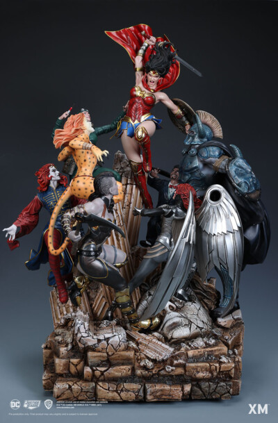 XM-Studios: DC Comics - Wonder Woman "Courage - Colour Version" by David Finch 1/6 Statue