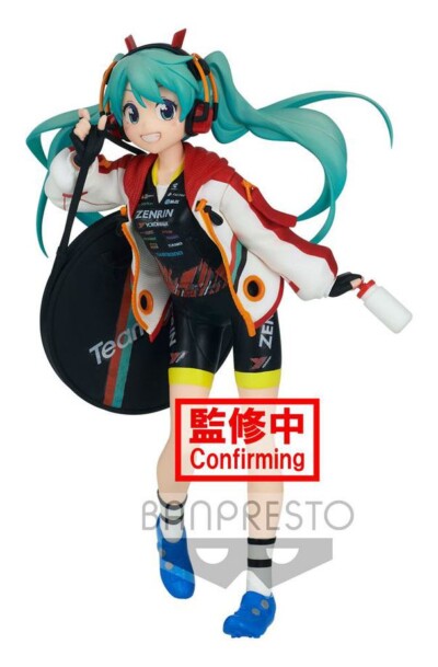 Banpresto: Racing Miku Espresto est-Prints & Texture "Hatsune Miku 2020 TeamUkyo" PVC Statue