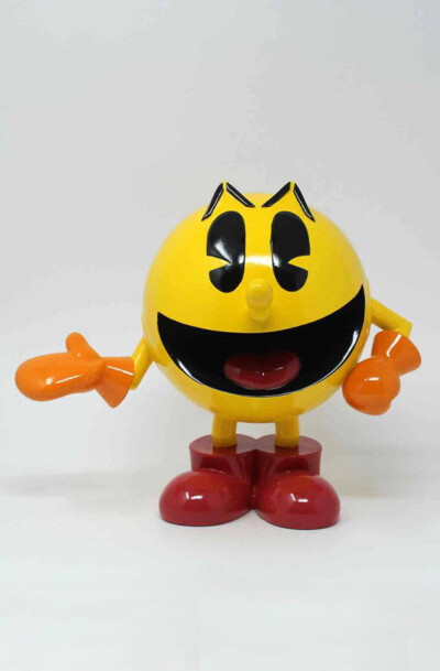 Neamedia Icons: Pac-Man "Pac-Man Icons - Classic Yellow" Statue