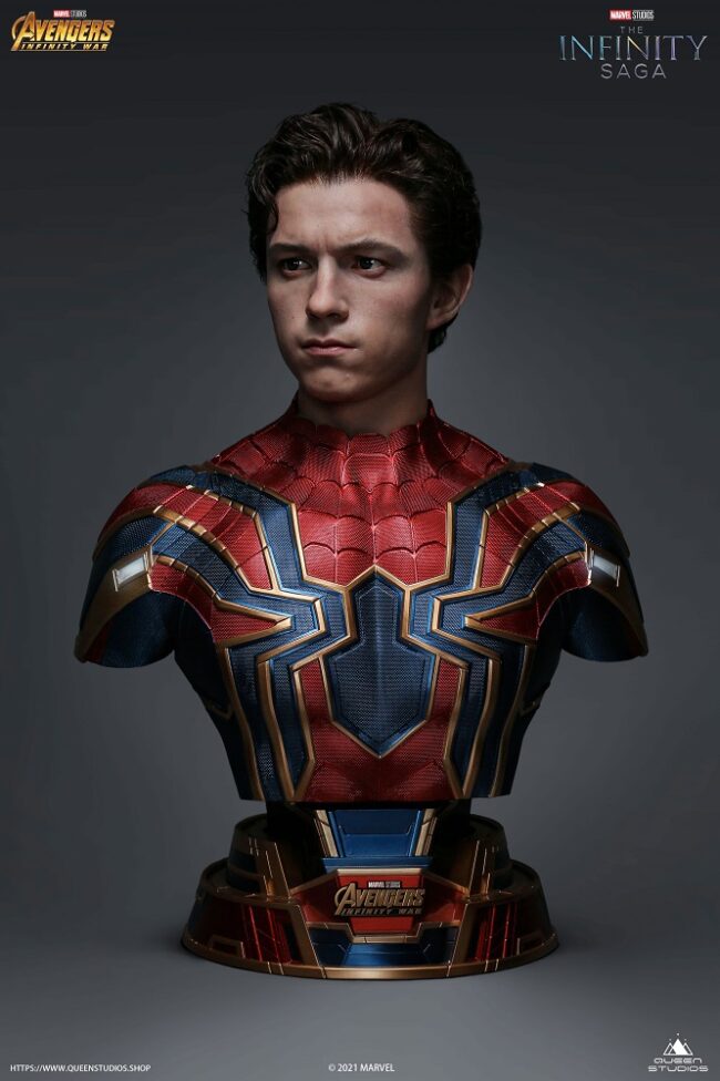 Buste-Iron-Spider-Man-Life-Size-Queen-Studios-3