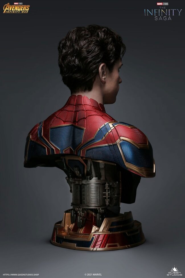 Buste-Iron-Spider-Man-Life-Size-Queen-Studios-6
