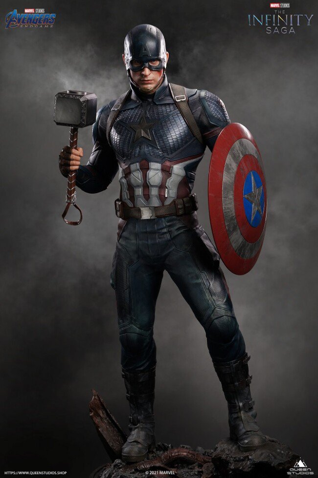 Captain-America-Half-Size-Queen-Studios (13)