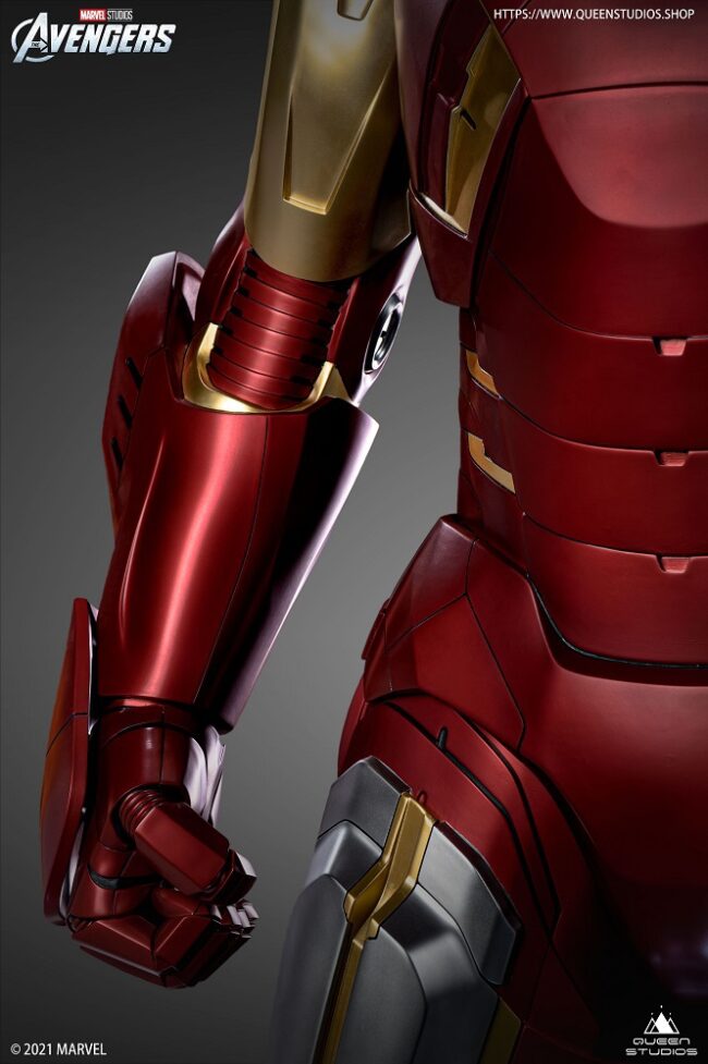 Statuette-Iron-Man-Mark-7-Life-Size-Queen-Studios-10