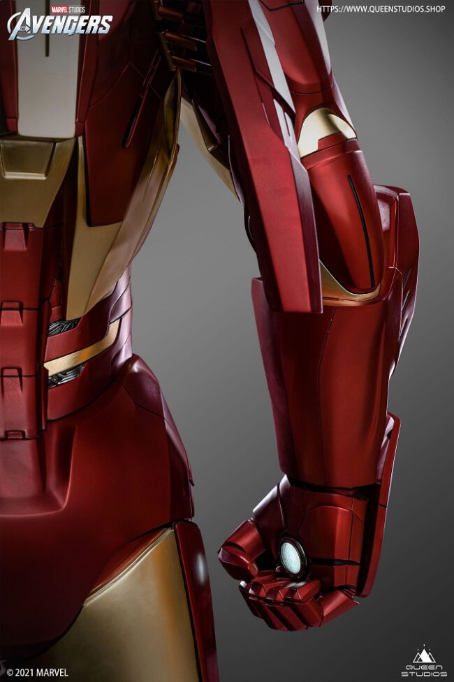 Statuette-Iron-Man-Mark-7-Life-Size-Queen-Studios-14