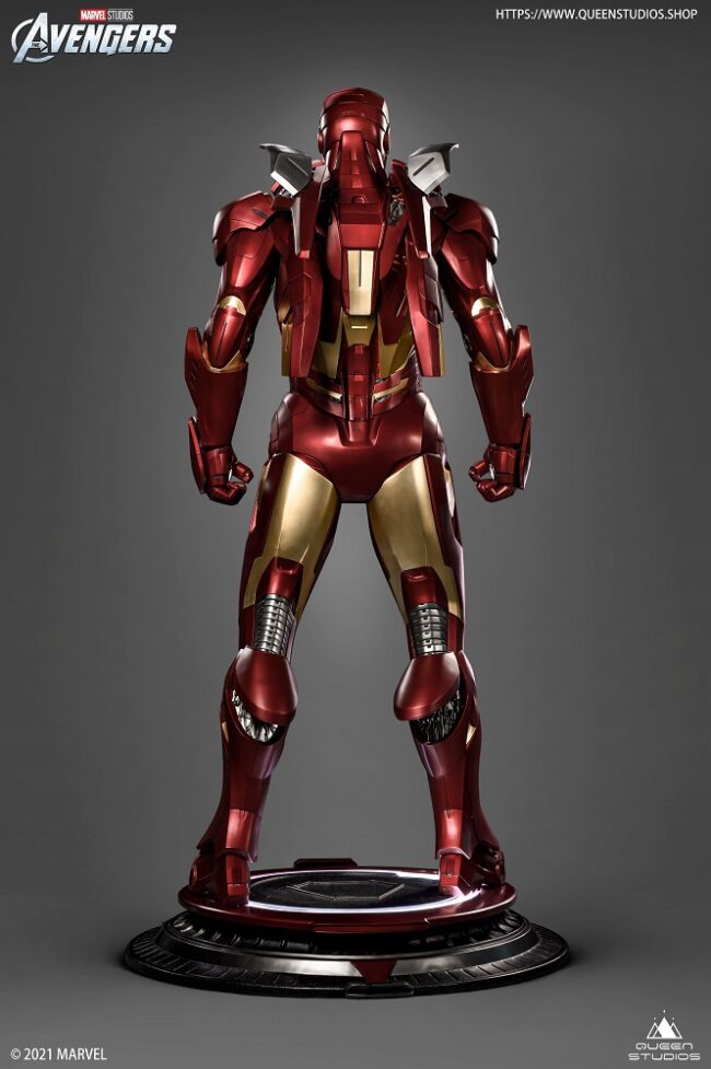 Statuette-Iron-Man-Mark-7-Life-Size-Queen-Studios-4