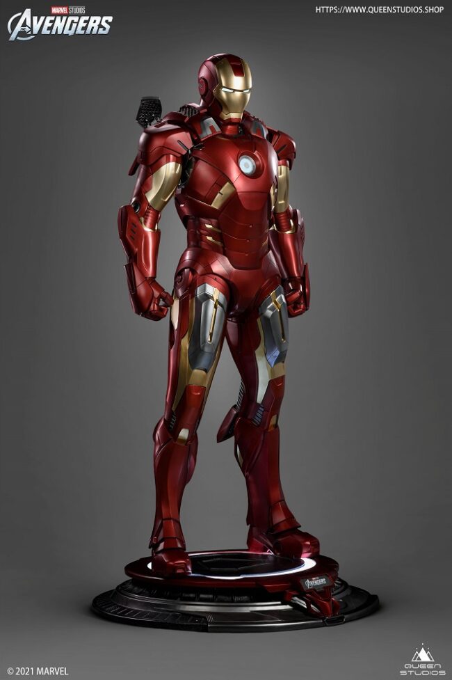 Statuette-Iron-Man-Mark-7-Life-Size-Queen-Studios-5