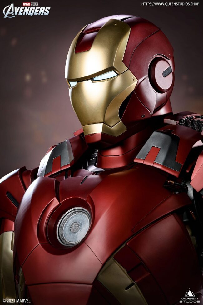 Statuette-Iron-Man-Mark-7-Life-Size-Queen-Studios-8