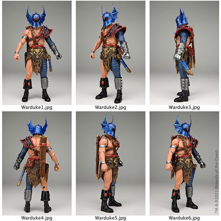 NECA Dungeons & Dragons "Wardu" Ultimate Actionfigur (Q1/2024