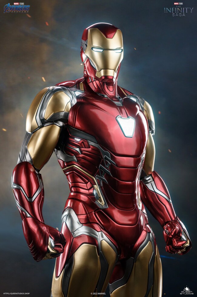 Statuette-Iron-Man-Mark-85-Life-Size-Queen-Studios