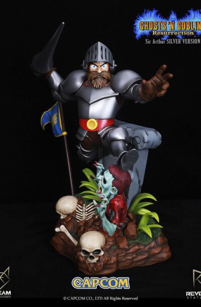 Dream Figures: Ghosts 'n Goblins "Sir Arthur - Silver Version" 1/6 Statue (Q1/2024)