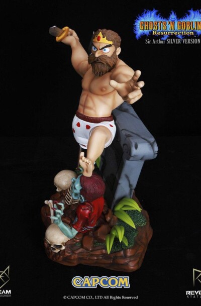 Dream Figures: Ghosts 'n Goblins "Sir Arthur - Underwear Version" 1/6 Statue (Q1/2024)