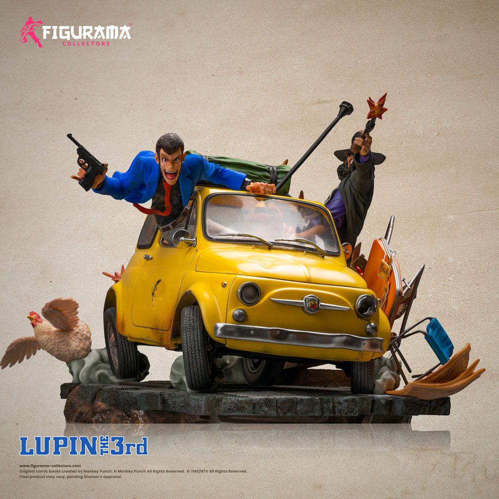 Figurama Collectors Lupin III "Lupin, Jigen & Fujiko" 1/8 Elite