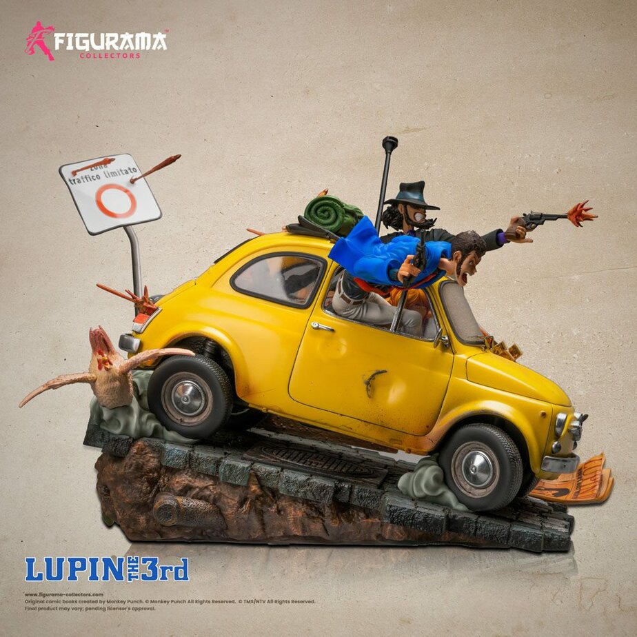 Figurama Collectors Lupin III "Lupin, Jigen & Fujiko" 1/8 Elite