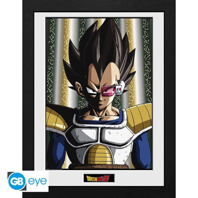 dragon-ball-framed-print-dbz-vegeta-30×40-x2