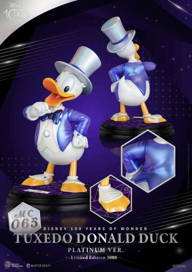 MC-065 D100 Tuxedo Donald Duck (Platium Ver)