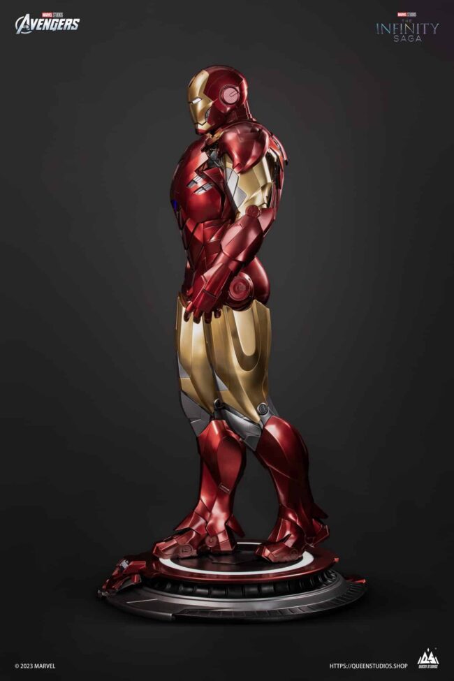Statuette-Iron-Man-Mark-6-Queen-Studios-07
