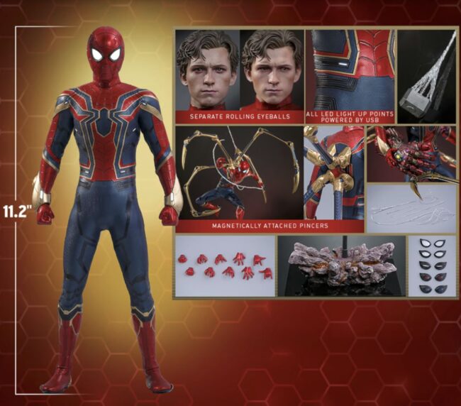 Iron Spider Sixth Scale Figure by Hot Toys