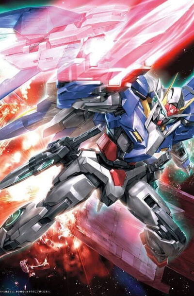 Bandai: Gundam - MG 00 RAISER "GUNPLA" 1/100 Model Kit (auf Anfrage)