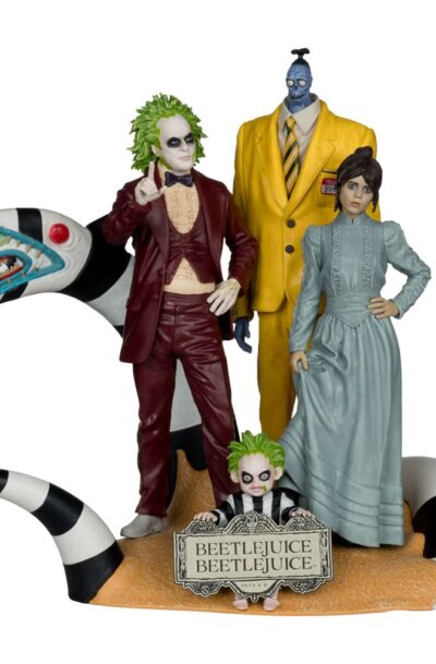 McFarlane: Beetlejuice Beetlejuice "Beetlejuice" Movie Maniacs PVC Statuen 4er-Pack (Q4/2025)