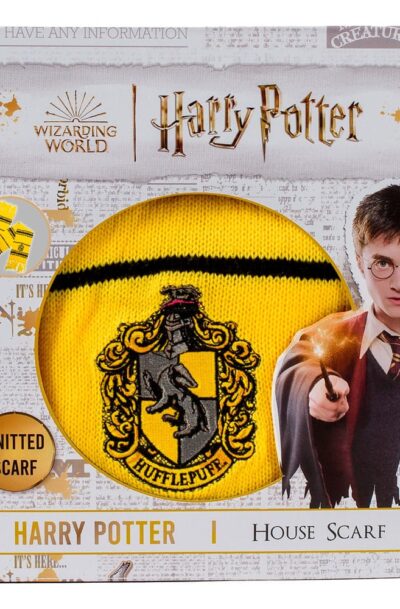 AAA Merchandise: Harry Potter "Hufflepuff Thin Stripes (Boxed)" Schal  160 cm