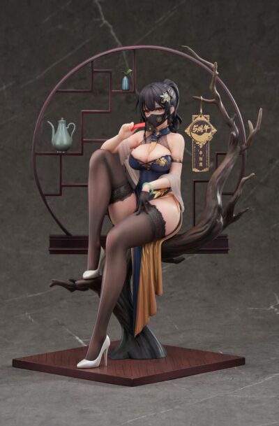 APEX: Original Character PVC Statue 1/7 Xiami China Dress Genboku Ver. 26 cm