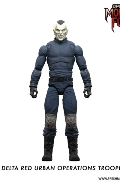 Operation: Monster Force Actionfigur 1/12 Delta Red Urban Operations Trooper 15 cm