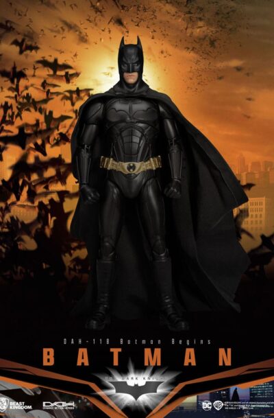 Beast Kingdom Toys: DC Comics Dynamic 8ction Heroes Actionfigur 1/9 Batman (Batman Begins) 21 cm