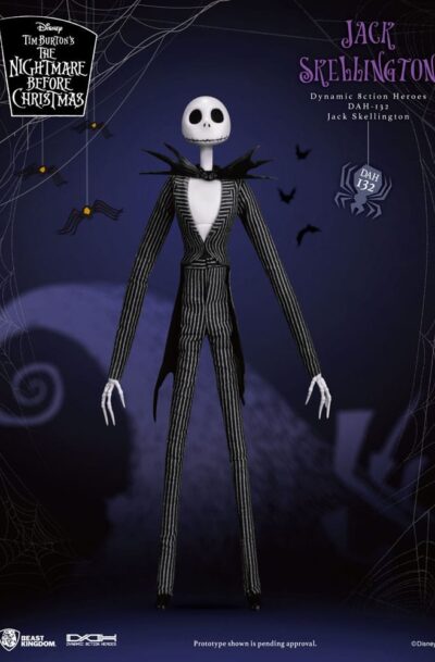 Beast Kingdom Toys: Nightmare before Christmas 8ction Heroes Actionfigur 1/9 Jack 21 cm