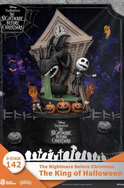 Beast Kingdom Toys: Nightmare before Christmas D-Stage PVC Diorama The King of Halloween 15 cm