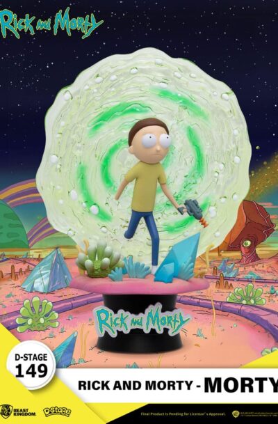Beast Kingdom Toys: Rick & Morty D-Stage PVC Diorama Morty 14 cm