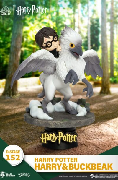 Beast Kingdom Toys: Harry Potter D-Stage PVC Diorama Harry & Buckbeak 16 cm