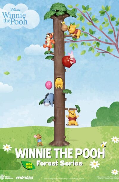 Beast Kingdom Toys: Disney Mini Egg Attack Figuren 12 cm Winnie Puuh Forest Series Sortiment (6)