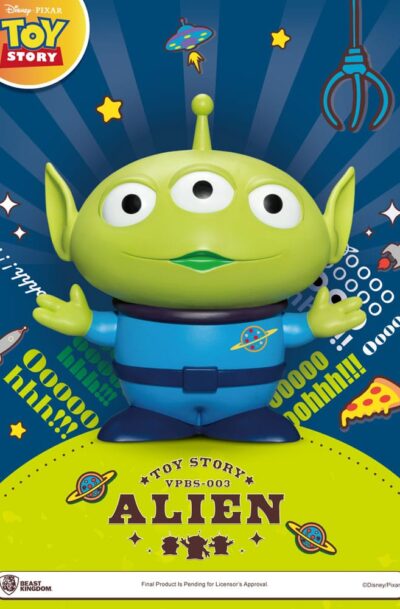 Beast Kingdom Toys: Toy Story Piggy Vinyl Spardose Alien 25 cm