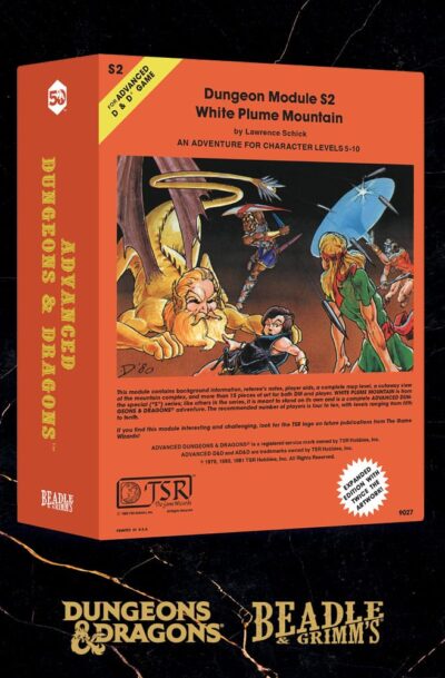 Beadle & Grimm´s: Dungeons & Dragons Classic Module Würfel Set White Plume Mountain (7)