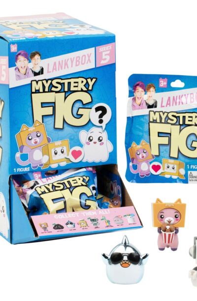 Bonkers Toys: Lankybox Minifiguren 6 cm Mystery Series 5 Display (24)