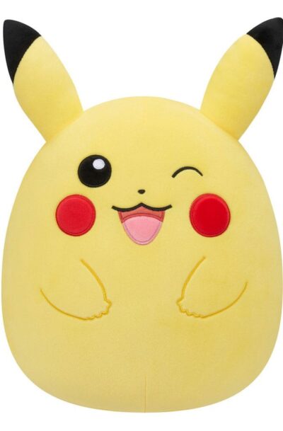 Pokémon Squishmallows Plüschfigur Jumbo Winking Pikachu 51 cm