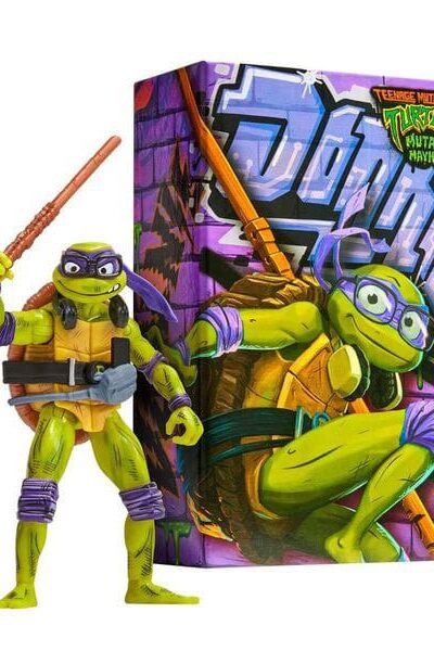 Teenage Mutant Ninja Turtles: Mutant Mayhem Action Figur Comic Con Donatello 18 cm