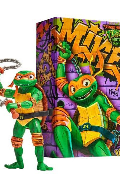 Teenage Mutant Ninja Turtles: Mutant Mayhem Action Figur Comic Con Michelangelo 18 cm