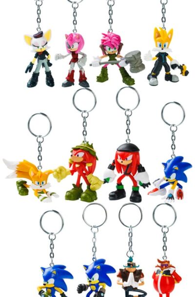 BOTI: Sonic Prime Schlüsselanhänger 7 cm Display (12)